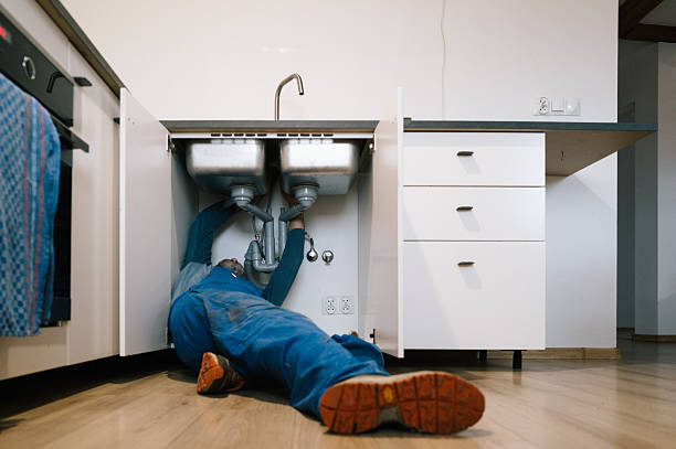 Professional Pipe Repair technician working in Old Fort, NC
